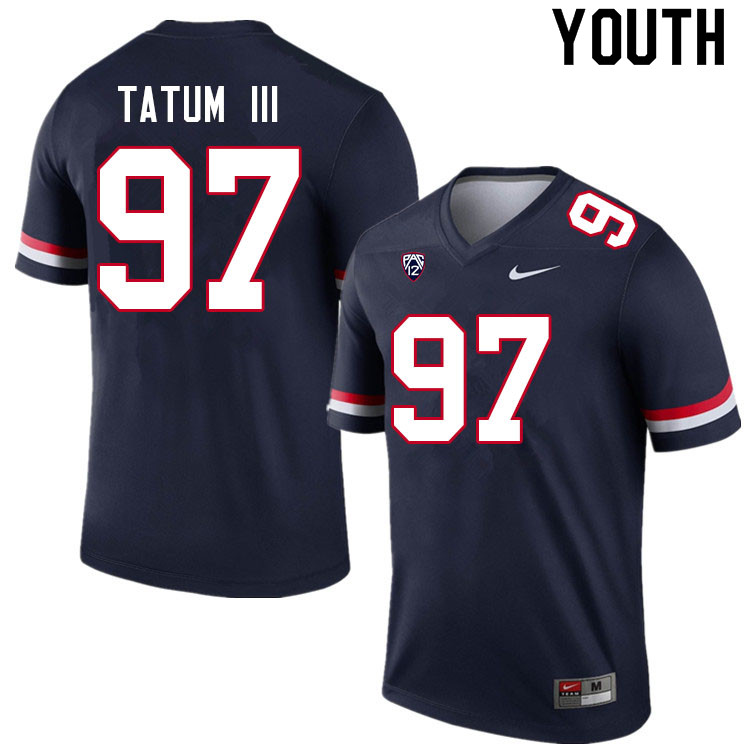 Youth #97 Leevel Tatum III Arizona Wildcats College Football Jerseys Sale-Navy - Click Image to Close